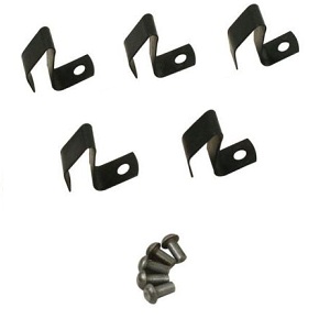 DOMED HUBCAP CLIP AND RIVET SET