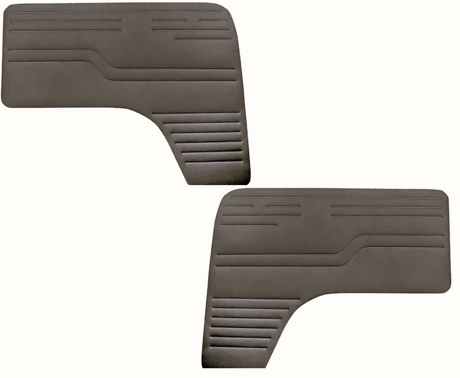 DOOR CARD INTERIOR SET BAY WINDOW 1968-1979 BLACK