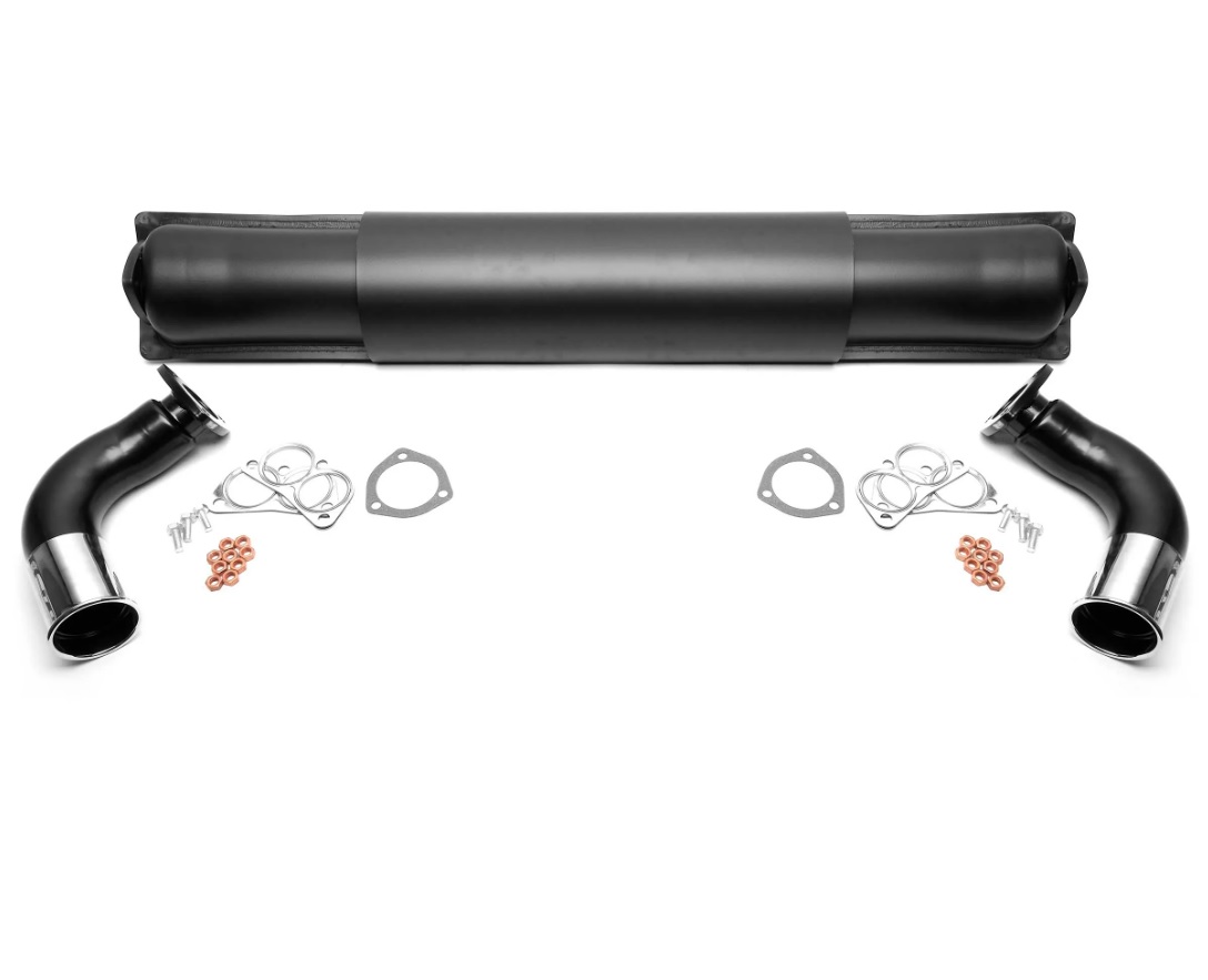 EXHAUST SYSTEM TWIN EXIT SPORTS PERFORMANCE VW BAY WINDOW TYPE 25 1700-2000CC
