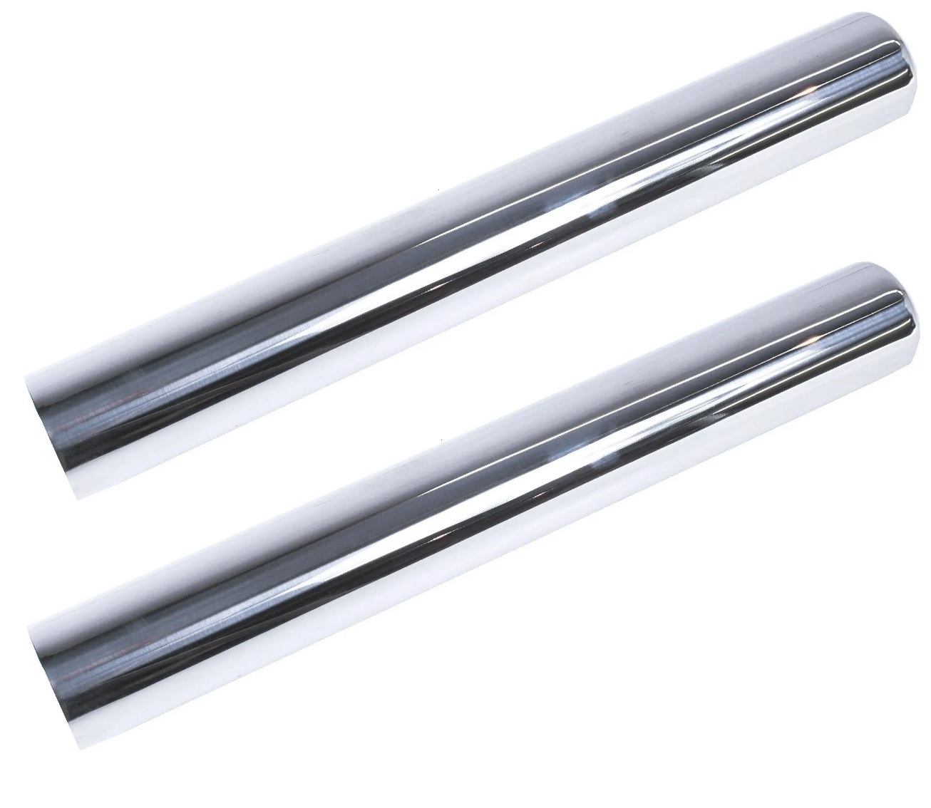 EXHAUST TAILPIPE VW BEETLE STAINLESS STEEL PAIR