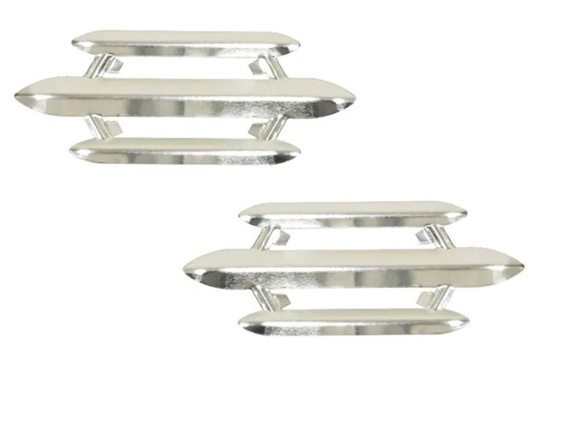 HORN GRILLS FRONT VW BEETLE VINTAGE 3 BAR