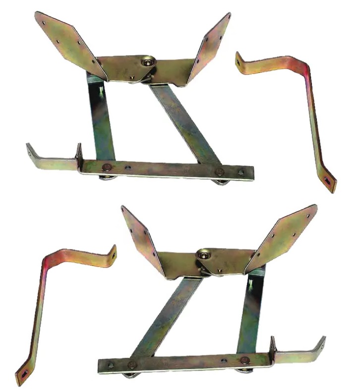 ROCK AND ROLL BED FRAME BRACKETS HINGES 1950-1990