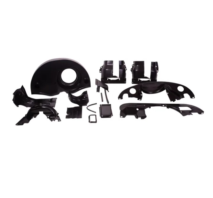 TINWARE KIT 11 PCE BAY WINDOW 1968-1971 1600CC TWIN PORT BLACK