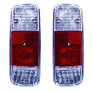 REAR LAMP LENS VW BAY WINDOW 72-79 CLEAR RED CLEAR