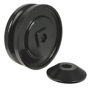 ALTERNATOR DYNAMO 12V PULLEY BILLET BLACK
