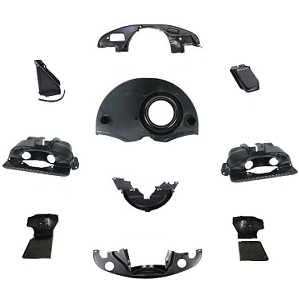 TINWARE KIT 11 PCE 1300-1600CC BLACK