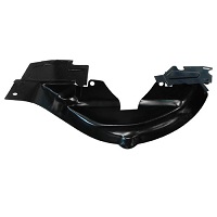 BREAST PLATE TINWARE BEHIND PULLEY BLACK WIDE