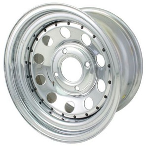 Chrome Modular Wheel 4x130 15" Choose Size Required