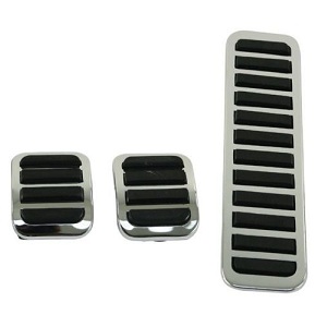 CHROME PEDAL COVERS VW BEETLE -79
