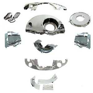 TINWARE KIT 12 PCE 1300-1600CC CHROME