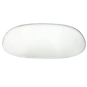 Clear Rear Windscreen Beetle Oval 7/52-8/57 Glass Window