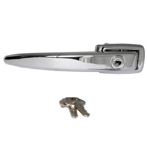DOOR HANDLE FRONT VW BEETLE 55-60 CHROME