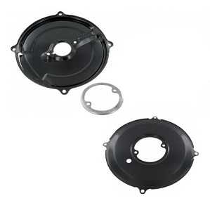 ALTERNATOR DYNAMO BACKING PLATE KIT BLACK