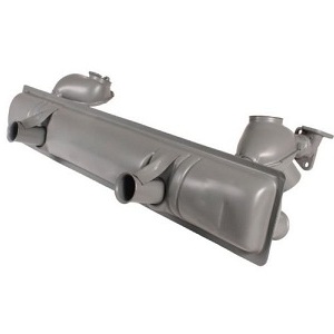 EXHAUST SILENCER VW BEETLE 1300-1600CC 65-71