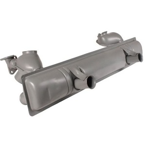 Beetle 13-1600cc Exhaust System Silencer 1972-1974