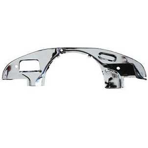 FRONT TINWARE OVER GEARBOX 1200-1600CC TWIN PORT CHROME