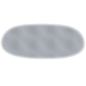 Grey Tint Rear Windscreen Beetle Oval 7/52-8/57 Glass Window