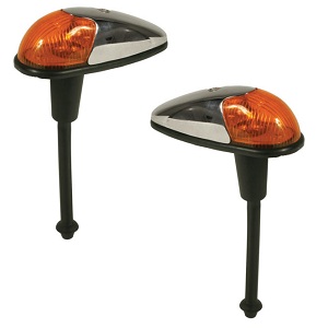 INDICATOR UNIT VW BEETLE 57-63 AMBER REPRO PAIR