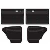 Budget Full Set Of Interior Door And Quarter Panel Cards No Pockets