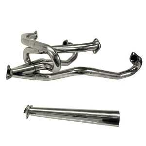 EXHAUST SYSTEM MERGED HEADER VW BEETLE 1300-1600CC STAINLESS STEEL EXHAUST SYSTEM MERGED HEADER VW BEETLE 1300-1600CC STAINLESS STEEL