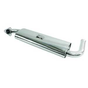EXHAUST SYSTEM SILENCER SINGLE QUIET PACK VW BEETLE CAMPER 1300-1600CC STAINLESS STEEL EXHAUST SYSTEM SILENCER SINGLE QUIET PACK VW BEETLE CAMPER 1300-1600CC STAINLESS STEEL