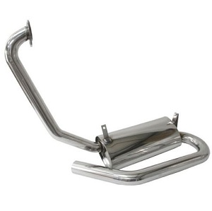 EXHAUST SYSTEM SILENCER TURBO TRIP VW BEETLE 1300-1600CC