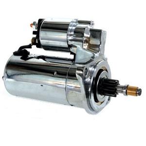 STARTER MOTOR VW BAY WINDOW -75 BEETLE 67-79 CHROME