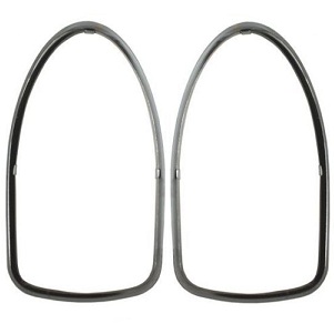 REAR LAMP LENS CHROME TRIM KIT VW BEETLE 68-73