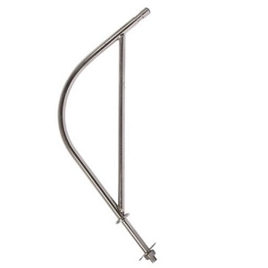 DOOR MIRROR ARM VW SPLIT SCREEN -67 CHROME HARP STYLE