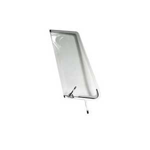 Opening Quarter Light Cab Door White Frame Chrome Catch Split Screen 1955-1967