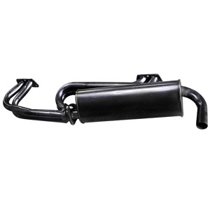 EXHAUST SYSTEM SINGLE QUIET PACK VW CAMPER 1700-2000CC 