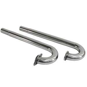 Pair Of Stainless Steel J Tubes For 4 into 1 Header Beetle And Camper
