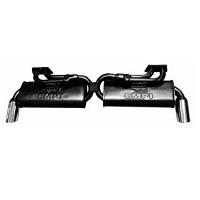 Type 2/25 Twin Quiet Pack Exhaust 1700cc-2000cc + 1900cc WBX