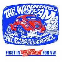 VW Empi Winning Team Sticker Super Item