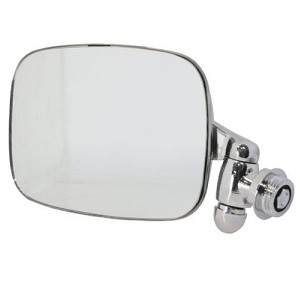 DOOR MIRROR VW KARMANN GHIA 67- CHROME STANDARD
