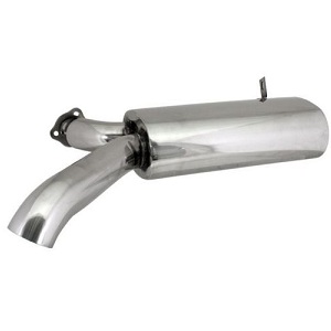 EXHAUST SYSTEM SILENCER SIDEWINDER VW BEETLE CAMPER 1300-1600CC