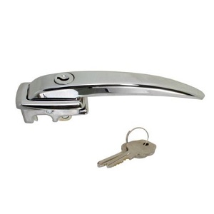 DOOR HANDLE FRONT VW SPLIT SCREEN 61-64 CHROME