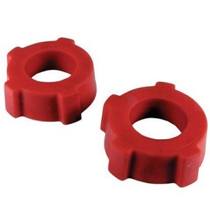 Urethane Spring Plate Bush Knobbly Outers For the Beetle Pair Of 2"
