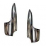 Flat 4 Robri Style Stone Guards Rear Cast Flat 4 Logo