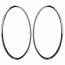 REAR LAMP LENS CHROME TRIM KIT VW BEETLE 62-67