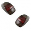 REAR LAMP LENS VW BEETLE 68-73 SMOKED