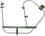WINDOW WINDER MECHANISM VW BEETLE 65-68