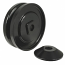ALTERNATOR DYNAMO 12V PULLEY BILLET BLACK