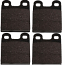 BRAKE PADS VW BEETLE 72- ATE