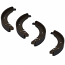 BRAKE SHOE SET VW BEETLE 57-79 FRONT