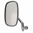 DOOR MIRROR VW BAY WINDOW 68-79 CHROME LEFT BLACK TRIM
