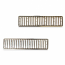 Chrome Bay Window Camper Grill Trim Covers Pair 1972-1979