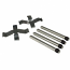 BRAKE PAD FITTING KIT VW BAY WINDOW 72-79 T25 80-87
