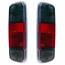REAR LAMP LENS VW BAY WINDOW 72-79 SMOKED