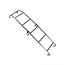 Stainless Steel Roof Rack Ladder Camper Split Bay